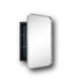 51135 Chrome Rounded Edge Medicine Cabinet 16" x 24"