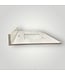 51144 White Cultured Marble Sink Top 36"W