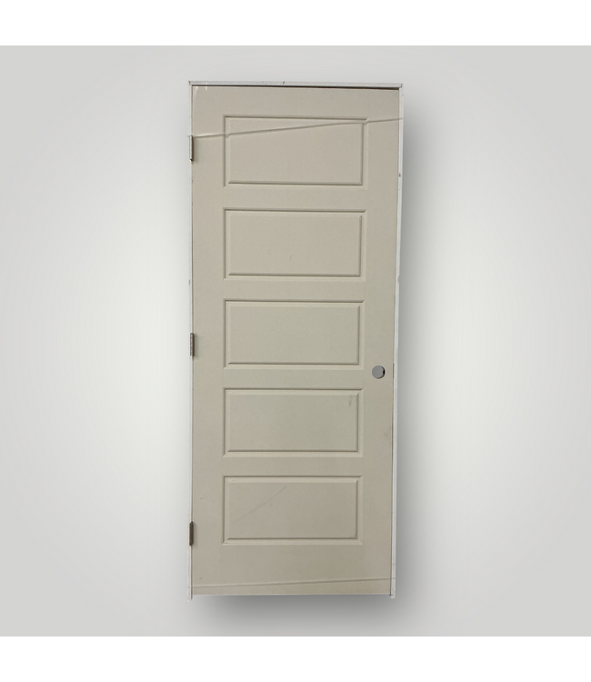 51152 Hollow Core 5-Panel Prehung Interior Door RH 32" x 80"
