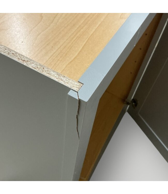 51132 Rhino Gray Wall Cabinet 24"W