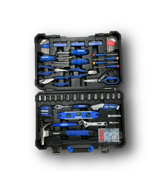 51157 183-Piece Blue Household Tool Set