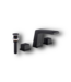 51160 Matte Black Waterfall Roman Tub Faucet