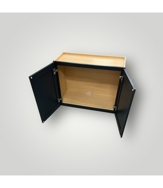 51163 Deep Blue Wall Cabinet 30"W x 24"H x 12"D
