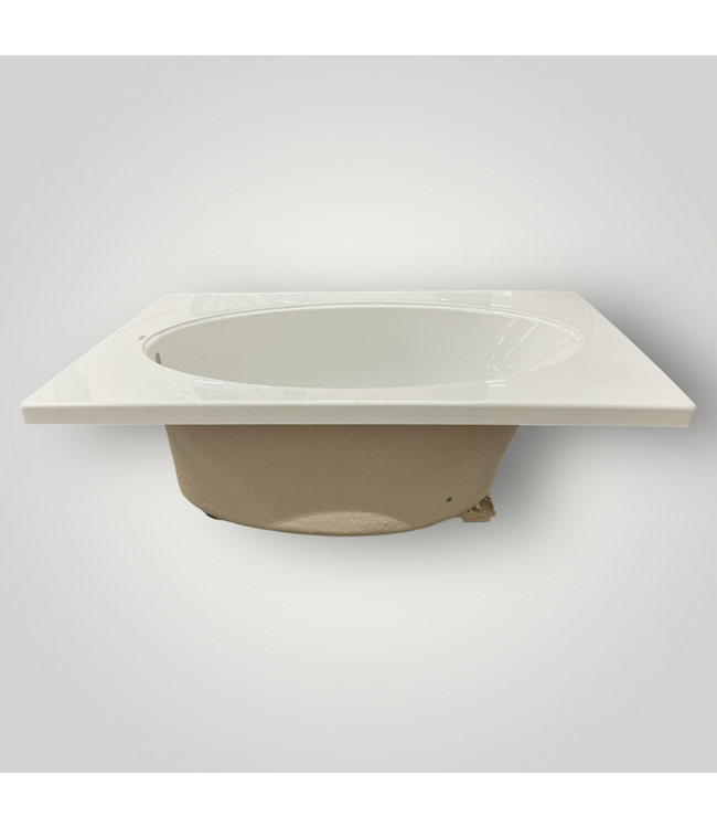 51159 Primo White Acrylic Oval Drop In Soaking Tub