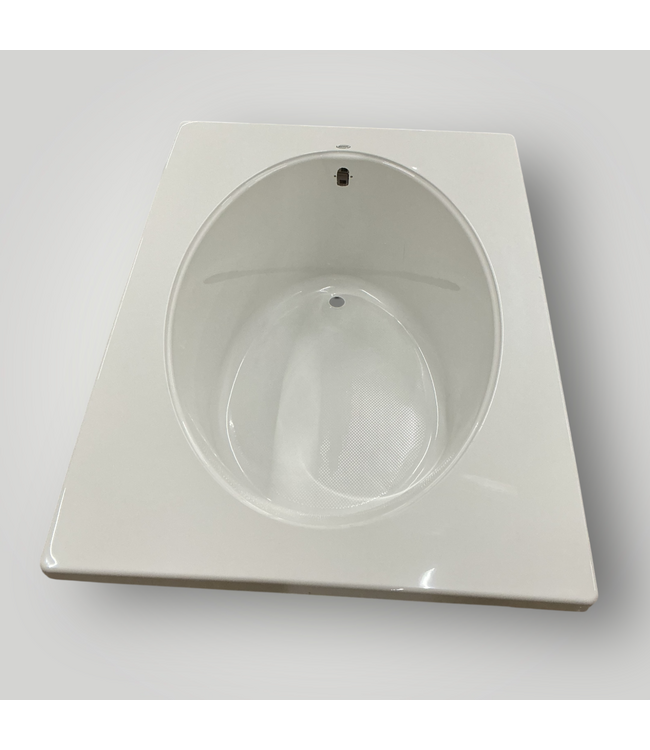 51159 Primo White Acrylic Oval Drop In Soaking Tub