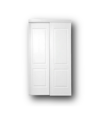 51174 48" x 80" White Sliding Closet Doors