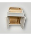 51176 Crisp White Base Cabinet 24"W