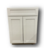 51176 Crisp White Base Cabinet 24"W
