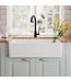 51180 Farmhouse White Porcelain Kitchen Sink 33" x 20"