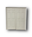 51181 72" x 80" Primed 6-Panel Bi-Parting Doors