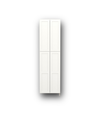 51183 Linen Full Overlay Pantry Cabinet 24" x 90"
