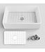 51180 Farmhouse White Porcelain Kitchen Sink 33" x 20"