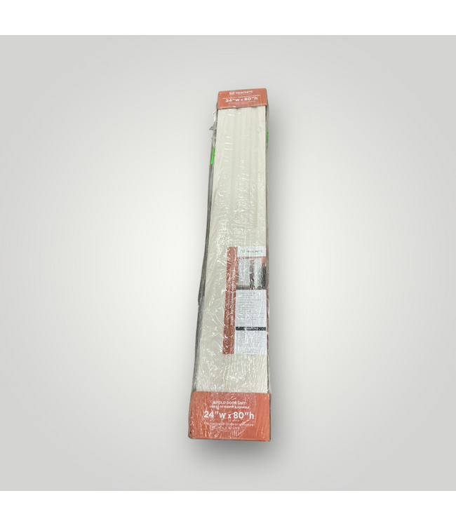 51195 4-Panel White Bi-fold Door 24" x 80"