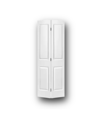 51195 4-Panel White Bi-fold Door 24" x 80"