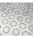 51197 Marble Mosaic Hexagon Tile 25 sq. ft.