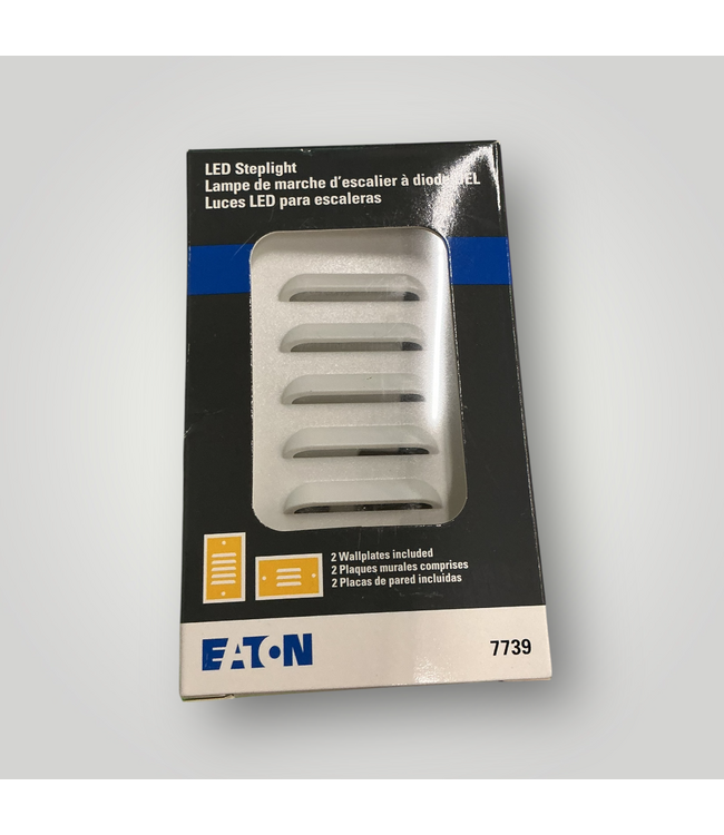 51204 White Step Recessed Light with Trim 2.75"W x 4.5"H