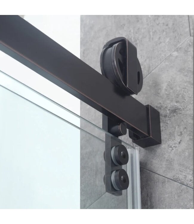 51206 Sedona Oil Rubbed Bronze Sliding Shower Door