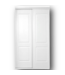 51213 White 2-Panel Ashbury Sliding Closet Door 48" x 80"