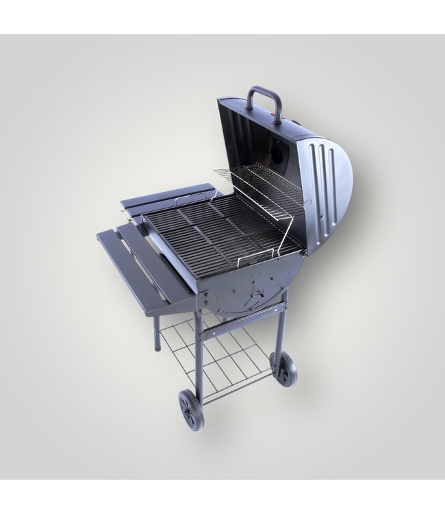 51242 Black Barrel Charcoal Grill 37"W