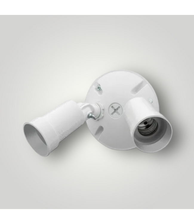 51268 White Flood Light Kit 6 Count