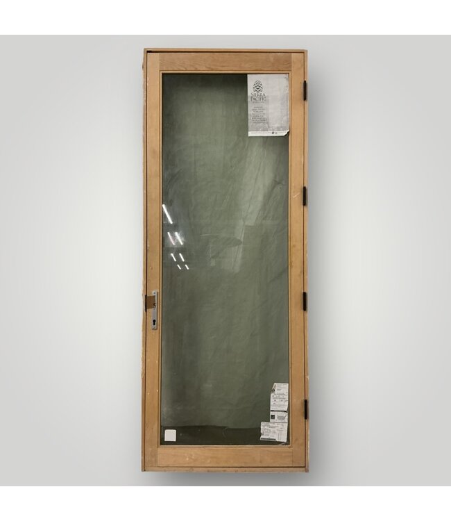 51280 Full Lite Wood/Aluminum Prehung Exterior Door 36" x 93.75"H