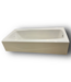 51283 Villager White Cast Iron Soaking Bathtub Right Drain