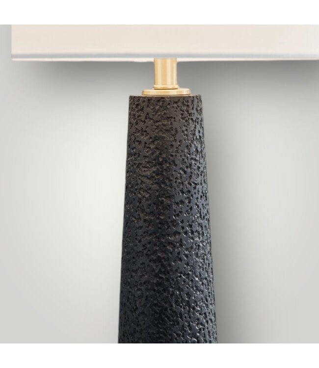 51316 Hallburg Black Floor Lamp