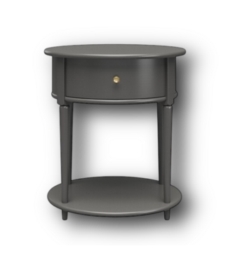 51315 Hoatley Gray Round Accent Table