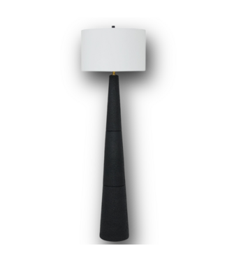 51316 Hallburg Black Floor Lamp