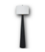 51316 Hallburg Black Floor Lamp