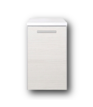 51324 12-in White Floating Bathroom Vanity