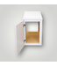 51324 12-in White Floating Bathroom Vanity