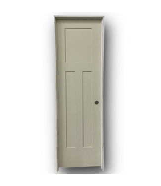 51333 Prehung 3-Panel Interior Door 24"W x 80"H