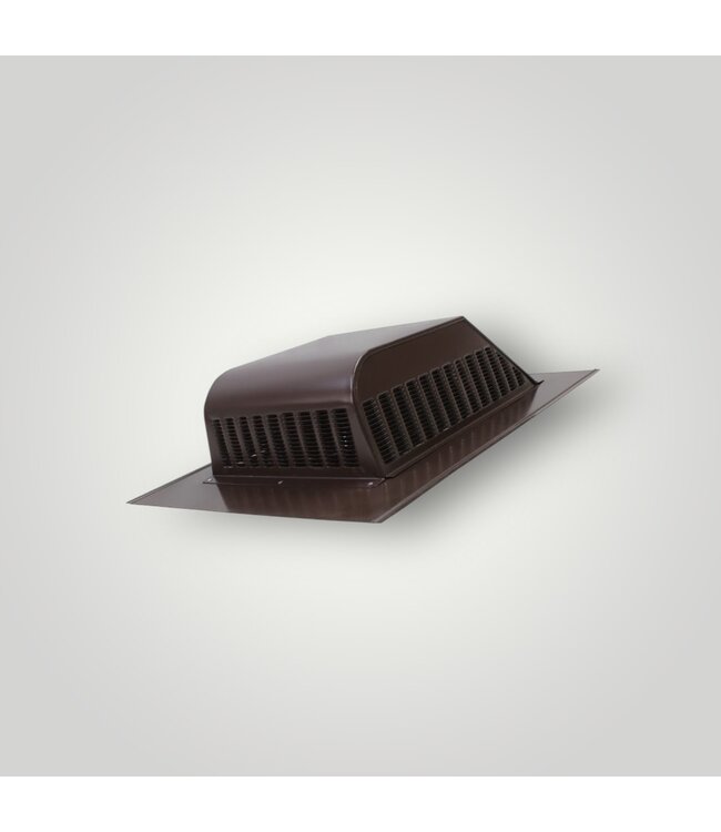 51341 Brown SLA  Aluminum Slant Back Roof Vent 6-pk