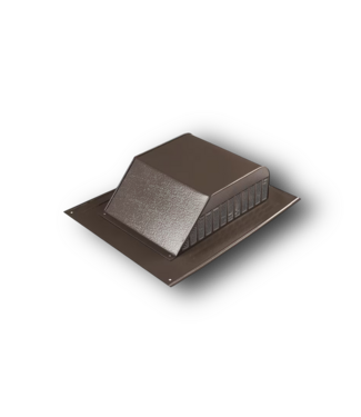 51341 Brown SLA  Aluminum Slant Back Roof Vent 6-pk