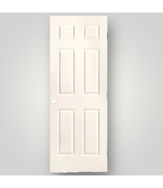 51343 Prehung 6-Panel Interior Door 32"W x 80"H