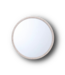 51348 White Wash Round Mirror 27.5-in W x 30-in H