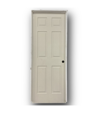 51352 Prehung 6-Panel Interior Door 30"W x 80"H