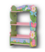 51389 Magic Garden Multi-color Wood 3 Shelf Bookcase