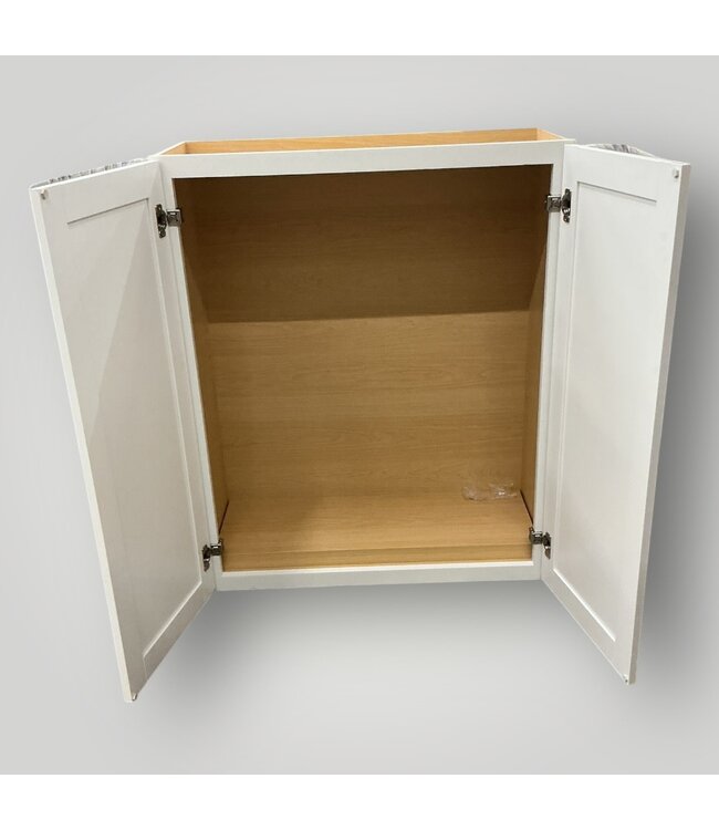 51374 Arcadia White Wall Cabinet 30"W