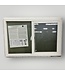 51384 White Vinyl Sliding Window 35.5"W x 23.5"H