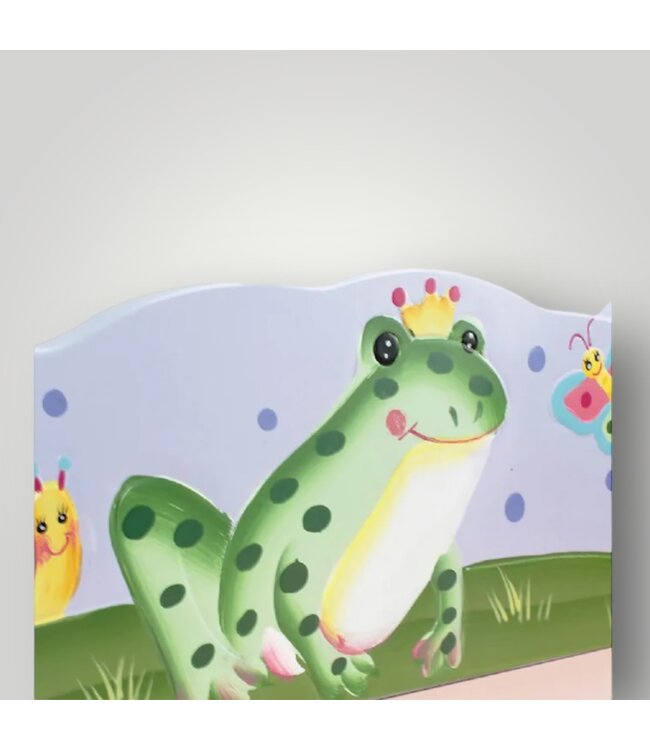 51389 Magic Garden Multi-color Wood 3 Shelf Bookcase