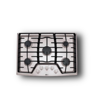 51411 5-Burner Stainless Gas Cooktop 30-in W