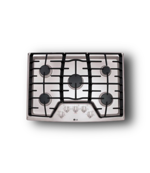 51411 5-Burner Stainless Gas Cooktop 30-in W