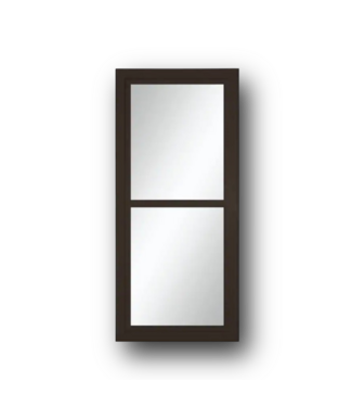 51397 Brown Aluminum Fullview Storm Door 36" x 96"