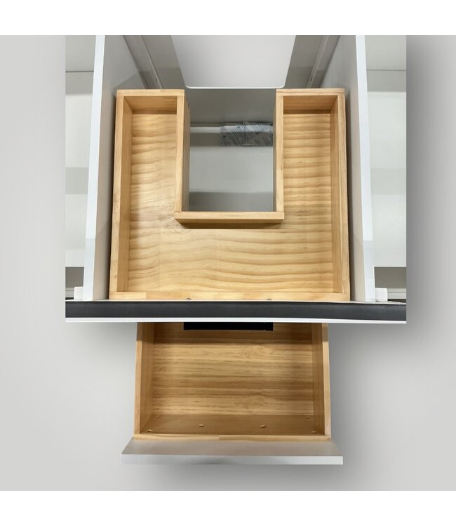 51405 Cloud White Bathroom Vanity 47"W