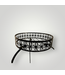 51425 27.3-in Black Round Steel Plant Stand