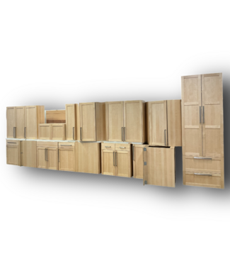 51427 Pale Blonde Cabinet Set 13-pcs