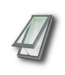 51438 21" x 45-3/4" Venting Deck Mount Aluminum Skylight