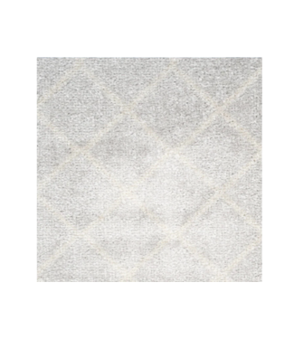 51460 White and Grey Bohemian Rug 3' x 5'